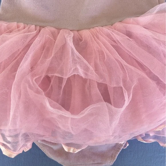 💕🩰💕Disney Princesses Pink Dance Costume with Tulle Skirt - Picture 7 of 7